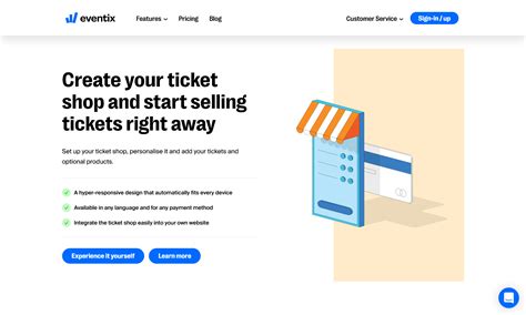 ticketing website.